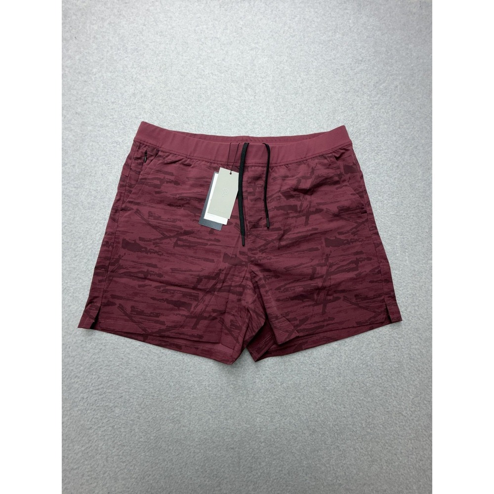 Public Rec Flex Short‎ Shorts Mens 40 Red Camo Athletic Swim Gym 5 Inseam